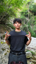 SHUNYA T-SHIRT * BLACK