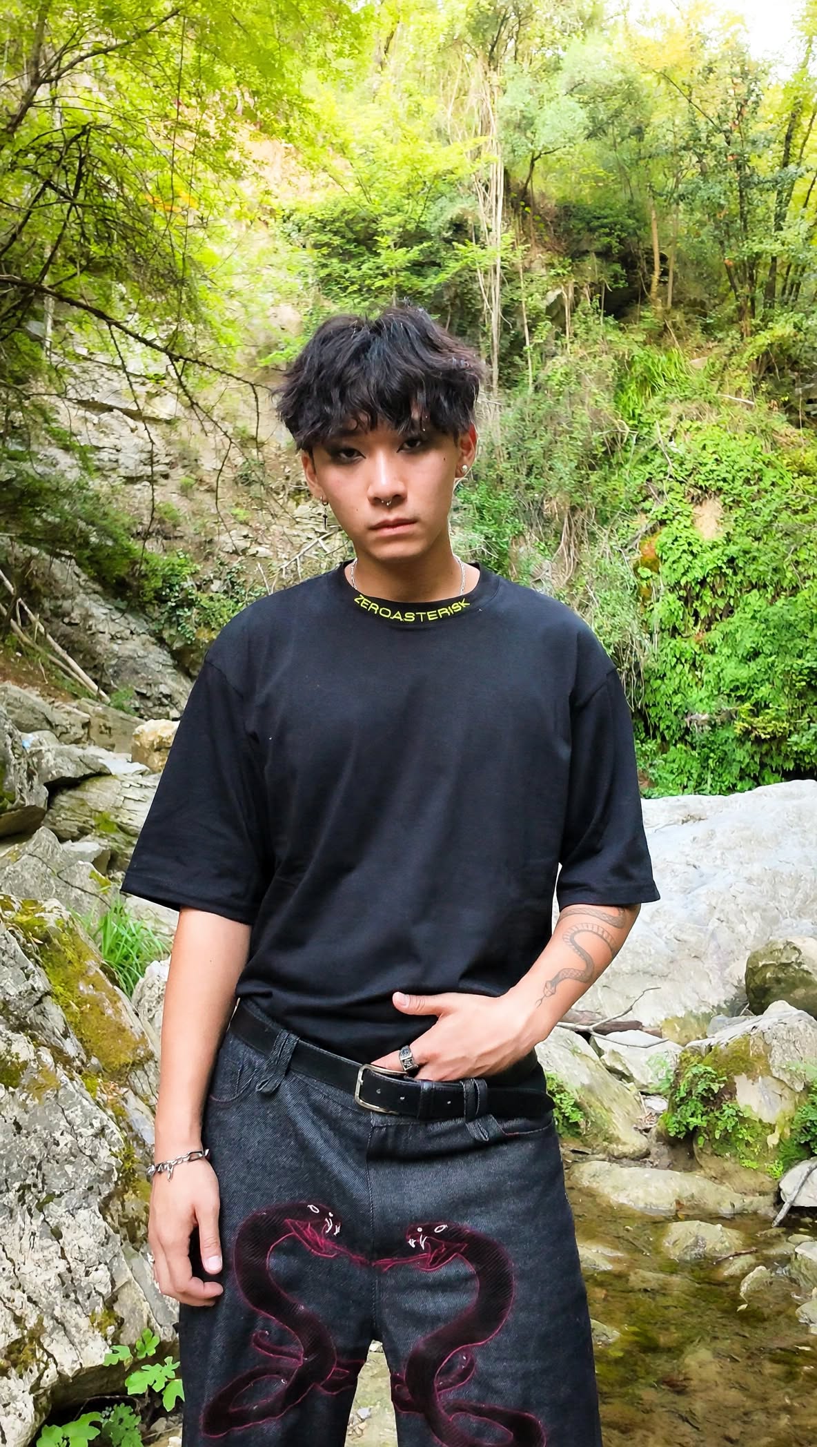 SHUNYA T-SHIRT * BLACK