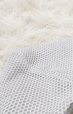 NIRMOKA HOODIE * GREY WITH TRANSPARENT SCALE INSERTS